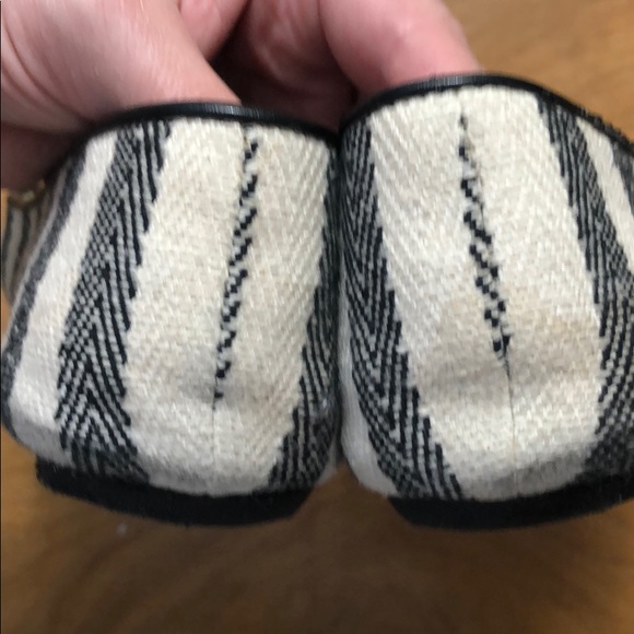 Splendid Cannes Striped Smoking Flats - Picture 6 of 8